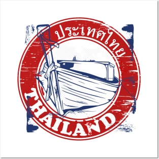 Thailand Passport stamp Posters and Art